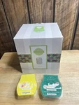 Scentsy Beacon 39230 Wax Warmer Gray & Teal With Packs Of Melts. Fixed Price $23.99.