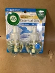 Air Wick Essential Oils Fresh Linen Scented Plug. Fixed Price $5.00.