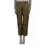 72666 Auth Celine Khaki Military Green Linen & Cotton Cargo Pants 38. Fixed Price $999.99.