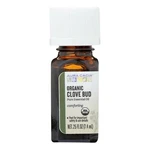Aura Cacia Organic Essential Oil Clove Bud 1 Each 0.25 Oz. Fixed Price $7.96.