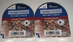 2 Yankee Candle Wax Melt Singles Autumn Wreath / Packs .8 Oz Each. Fixed Price $9.99.