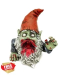 Ficiti Zombie Gnome Statue Sculpture Scary Halloween Garden Decor. Fixed Price $34.99.