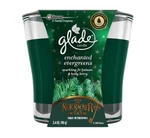 Glade Glass Jar Candle, Enchanted Evergreens, Balsam & Holly Berry, 3.4 Oz.. Fixed Price $6.95.