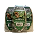 Yankee Candle Balsam & Cedar Wax Melts 3 Packs (6 Cubes In Each Pack) 2.6 Oz. Fixed Price $18.99.