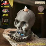 Ceramic Backflow Incense Burner Holder Lotus Waterfall 008 & Cones Gift. Fixed Price $16.99.