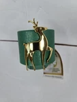 Yankee Candle Gold Christmas Reindeer Scent Plug Base Diffusers New Tag. Fixed Price $7.20.