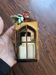 Bath & Body Work Mistletoe Wallflower Plug In 3 Pillar Candle Night Light #cc. Fixed Price $9.95.