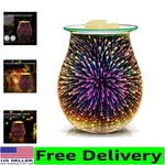Elegant 3D Fireworks Wax Melter - Air Freshening Night Light For Any Space. Fixed Price $31.97.