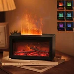 Fireplace Flame Air Diffuser Colors Led Aromatherapy Ultrasonic Humidifier. Fixed Price $15.99.