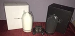 Vitruvi Stone Diffuser Ultrasonic Aromatherapy Ceramic Black Or White & Oil. Fixed Price $149.99.