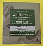 Stress Relief Eucalyptus & Spearmint Bath Body Works Wallflowers Refill 2 Pk. Fixed Price $11.99.