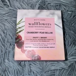 Bath & Body Works Cranberry Pear Bellini Wallflower Refills Set Of 2. Fixed Price $13.59.