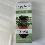 Yankee Candle Electric Plug Home Fragrance Unit 2 Scent Oil Refills Garden Sage. Fixed Price $9.99.