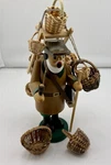 Erzgebirge German Basket Maker Wooden Incense Smoker Kwo. Fixed Price $125.00.