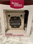 Wax Oil Warmer Blessings Hope Faith Better Homes And Gardens Full Size Preowned. Fixed Price $24.00.