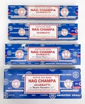 Satya Nag Champa Incense Sticks Blue Box Pick 15 40 100 250 Gms - Fresh Stock !!. Fixed Price $9.93.