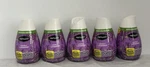 5 Pks Renuzit Gel Air Freshener Blissful Lovely Lavender Scent, 7OZ Ea New. Fixed Price $30.00.