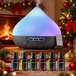 Ultrasonic Air Humidifier 500ML Aromatherapy Mist Essential With 6 Oils. Fixed Price $19.99.