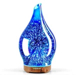 Porseme Oil Diffuser 3D Glass Aromatherapy Ultrasonic Humidifier, Air Refresh.... Fixed Price $57.34.