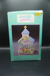 Easter Jubilee Porcelain Bunny Church House Village With Box Vintage 90'S Kmart. Fixed Price $14.99.