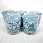 Yankee Candle Lot Of 5 Good Air Odor Eliminating Just Plain Fresh Votive Retired. Fixed Price $34.99.