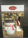 Candle Warmers - Frosty Illumination Fragrance Rwman. Fixed Price $14.99.