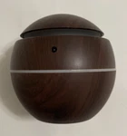 Ultrasonic Aroma Humidifier, Deep Wood Grain, With Color Changing Led. Fixed Price $9.99.