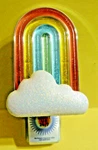 Bath & Body Works Wallflower "neon Rainbow Cloud" Diffuser (light-up 24/7). Fixed Price $18.38.