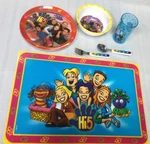 HI-5 Dinner Delux Set Two 6 Piece Placemat ++ Gift Baby Toddler. Fixed Price $35.72.