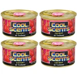 California Cool Scents Air Freshener Long-lasting Aroma, Cherry, 4 Packs. Fixed Price $12.89.
