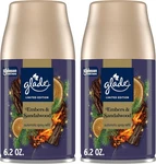 Glade Embers & Sandalwood Scented Air Freshener Spray Refill, 6.2OZ (2-PACK). Fixed Price $21.34.
