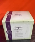 Scentsy Wax Warmer White Song Bird Crackle Finish Farmhouse Style SCE-29920 Vgc. Fixed Price $39.95.