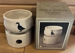 1986 Cbk Ltd. Stoneware Simmering Potpourri Scenter W/ Warming Candle Vintage. Fixed Price $8.49.