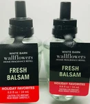 $$$ave Fresh Balsam Wallflower Refill Bulb 2PK Bath & Body Works. Fixed Price $20.00.