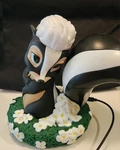 Disney Parks Skunk Petunia Flower Aromatherapy Oil Diffuser Bambi Testd/working. Fixed Price $35.00.