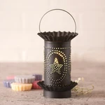Wax Tart Warmer Star Oval Design Electric Kettle Black Irvins Country. Fixed Price $27.00.