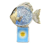 Bath & Body Works Wallflower Plug In Fragrance Night Light Blue Fish Ocean Beach. Fixed Price $16.99.