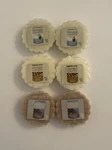 Yankee Candle Wax Tarts Melts Balsam Clove All Is Bright Tahitian Nights 6 Lot. Fixed Price $18.50.