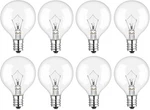 Wax Light BULBS,G50 25 Watt For Full Size Scentsy Warmers, 8. Fixed Price $9.90.