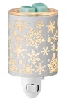 Scentsy Catching Snowflakes Mini Wall Plug Wax Warmer Winter Holiday Nib. Fixed Price $12.52.