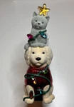 Bath Body Works Flocked Dog Cat Christmas Wallflower Plug In Brand New. Fixed Price $22.00.