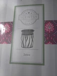 New Scentsy Zebra Warmer With Bulb Black White 2010 Retired Dsw-zeb. Fixed Price $45.00.