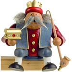 New Box - Kwo Holy King "caspar", Sitting 6.7" Incense Smoker. Fixed Price $92.50.