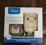 Interior By Design Wax Warmer Flamless Fragrance J1. Fixed Price $15.00.