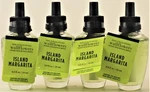 Qty 4- Bath & Body Works Island Margarita Wallflowers Home Fragrance Oil Refills. Fixed Price $24.97.
