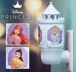 Scentsy Disney Wall Diffuser Blue $45 Princess Deodorizer Ariel Belle Cinderella. Fixed Price $42.54.