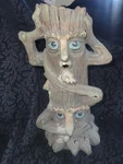 Elegant Expressions By Hosley 12" Smoking Tree Cone Holder Incense Burner. Fixed Price $14.99.