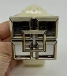 Bath & Body Works Home Wallflower Diffuser Plug-in Silver Square Shield Mirror. Fixed Price $10.79.