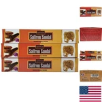 Nandita Saffron Sandal Incense Sticks Tranquil 3-PACK For Relaxation. Fixed Price $14.24.