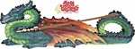 Medieval Mythical Dungeon Flying Long Dragon Fantasy Stick Incense Burner #2690. Fixed Price $24.99.